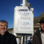 Postavljanje savremene meteorološke stanice kupljene u okviru NatRisk projekta na Staroj Planini 